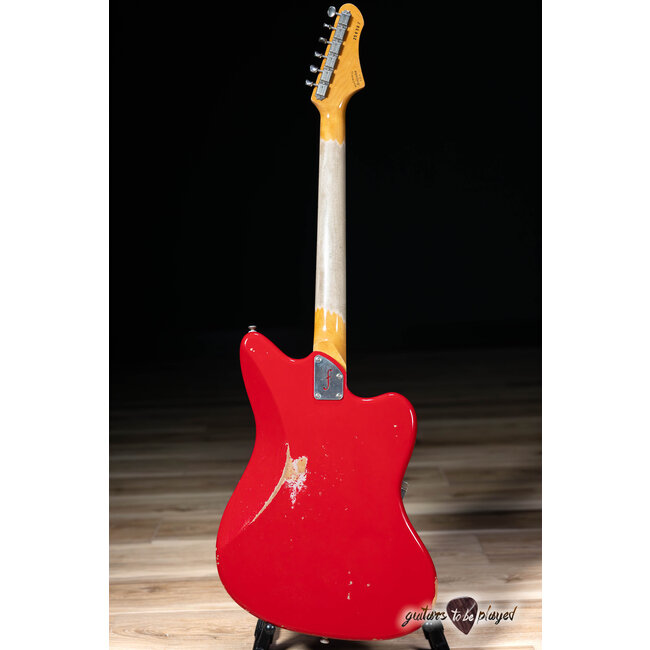 Fano JM6 Alt de Facto Left-Handed Lambertones Ristrettos w/ Bigsby – Dakota Red