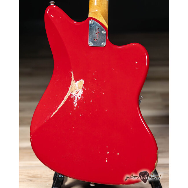 Fano JM6 Alt de Facto Left-Handed Lambertones Ristrettos w/ Bigsby – Dakota Red