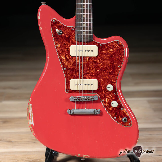 Fano JM6 Oltre P-90 Guitar w/ Gigbag – Fiesta Red