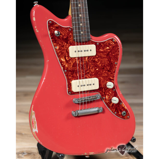 Fano JM6 Oltre P-90 Guitar w/ Gigbag – Fiesta Red