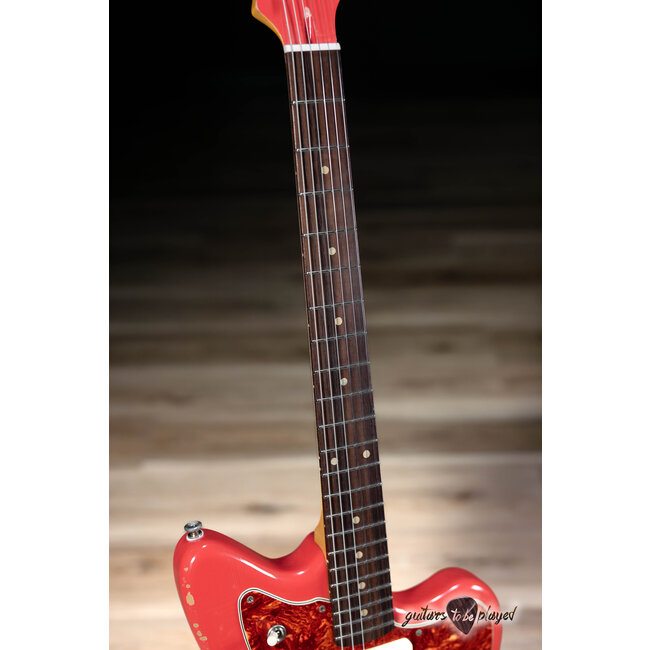 Fano JM6 Oltre P-90 Guitar w/ Gigbag – Fiesta Red