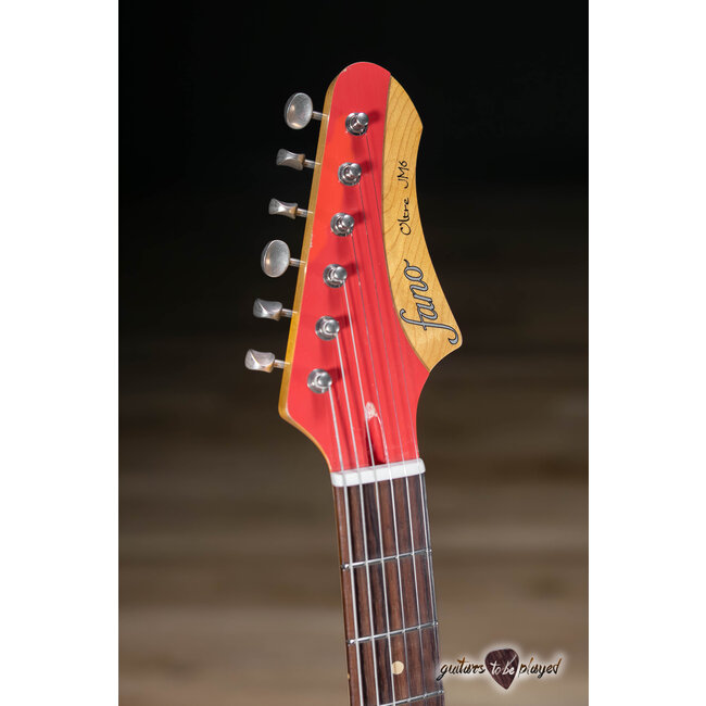 Fano JM6 Oltre P-90 Guitar w/ Gigbag – Fiesta Red