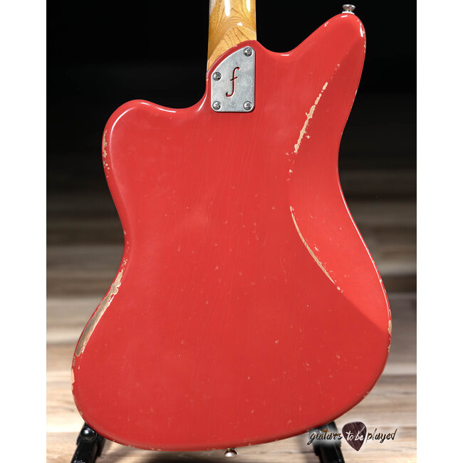 Fano JM6 Oltre P-90 Guitar w/ Gigbag – Fiesta Red