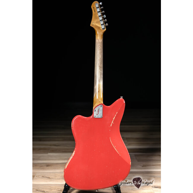 Fano JM6 Oltre P-90 Guitar w/ Gigbag – Fiesta Red