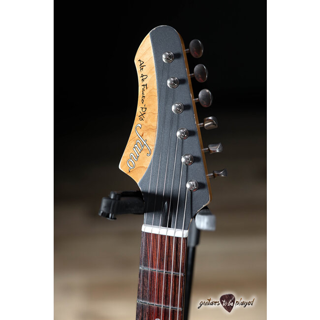 Fano PX6 Alt de Facto Left-Handed 3x Pickups w/ Bigsby – Charcoal Frost