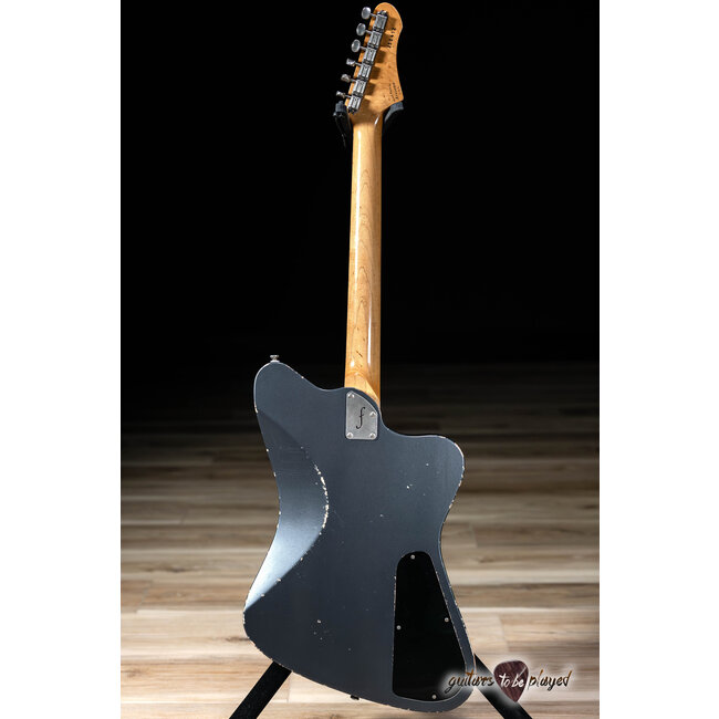 Fano PX6 Alt de Facto Left-Handed 3x Pickups w/ Bigsby – Charcoal Frost