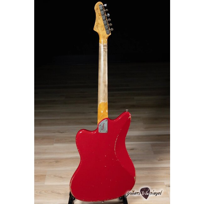 Fano JM6 Alt de Facto Lambertones Ristretto Guitar w/ Bigsby – Dakota Red