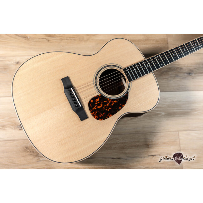 Larrivee OM-03RE Rosewood 1-11/16” Nut & LR Baggs StagePro Element w/ Case