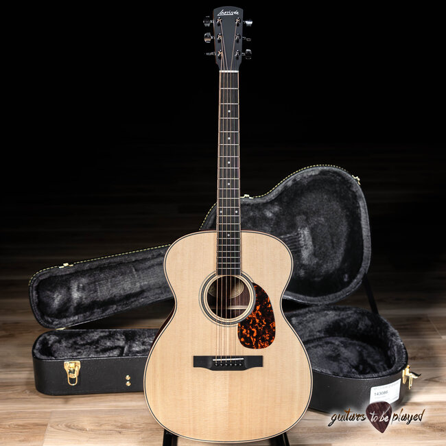 Larrivee OM-03RE Rosewood 1-11/16” Nut & LR Baggs StagePro Element w/ Case