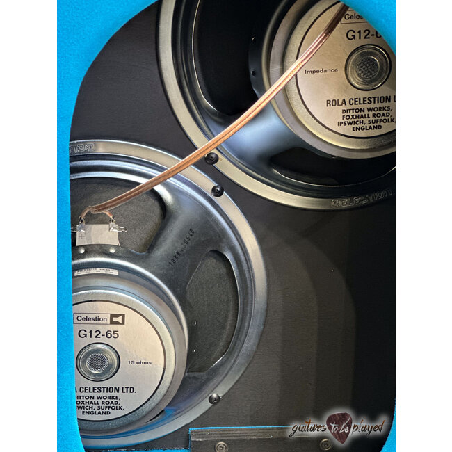 Amplified Nation Six String Sustain 100W Head & 212 Cab – Turquoise Suede