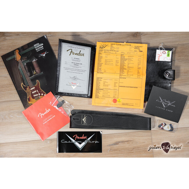 2022 Fender Custom Shop '68 Thinline Telecaster Journeyman w/ Case - Ebony