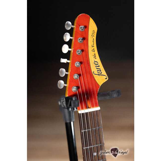Fano PX6 Alt de Facto Mahogany Wraptail Guitar w/ Lollar P-90s – Faded Cherry