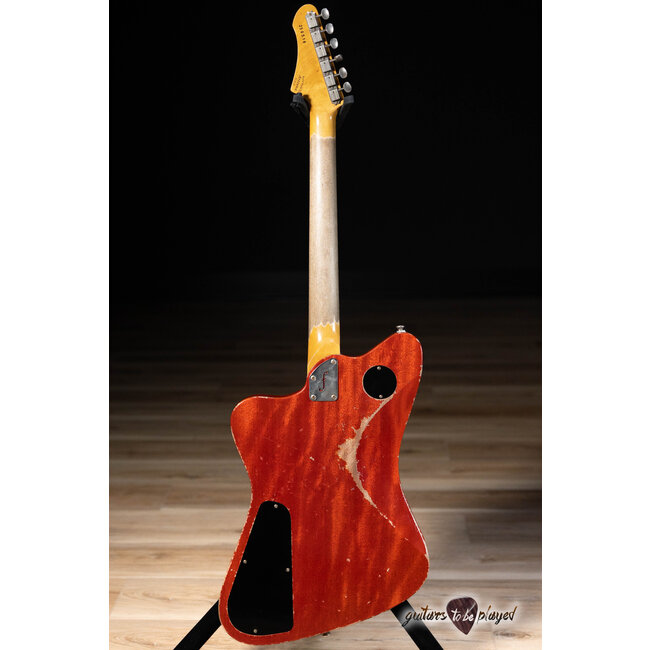 Fano PX6 Alt de Facto Mahogany Wraptail Guitar w/ Lollar P-90s – Faded Cherry