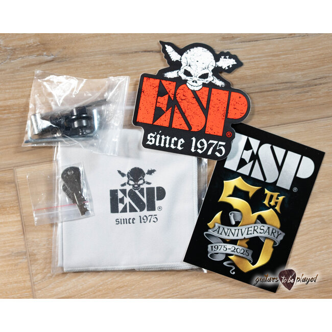 ESP KH-2 Kirk Hammett Signature Custom Shop Guitar – Purple Sparkle