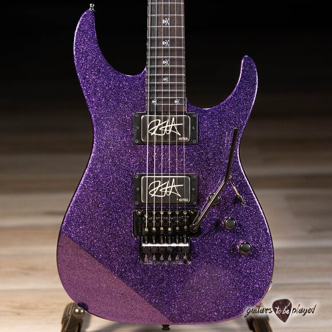 ESP KH-2 Kirk Hammett Signature Custom Shop Guitar – Purple Sparkle