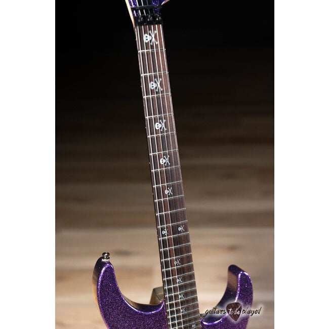 ESP KH-2 Kirk Hammett Signature Custom Shop Guitar – Purple Sparkle