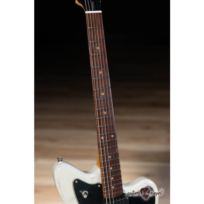 Fano JM6 Alt de Facto Mahogany Lollar P-90 Guitar w/ Bigsby – Driftwood