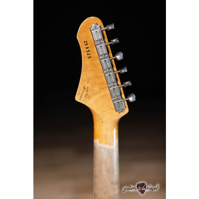 Fano JM6 Alt de Facto Mahogany Lollar P-90 Guitar w/ Bigsby – Driftwood