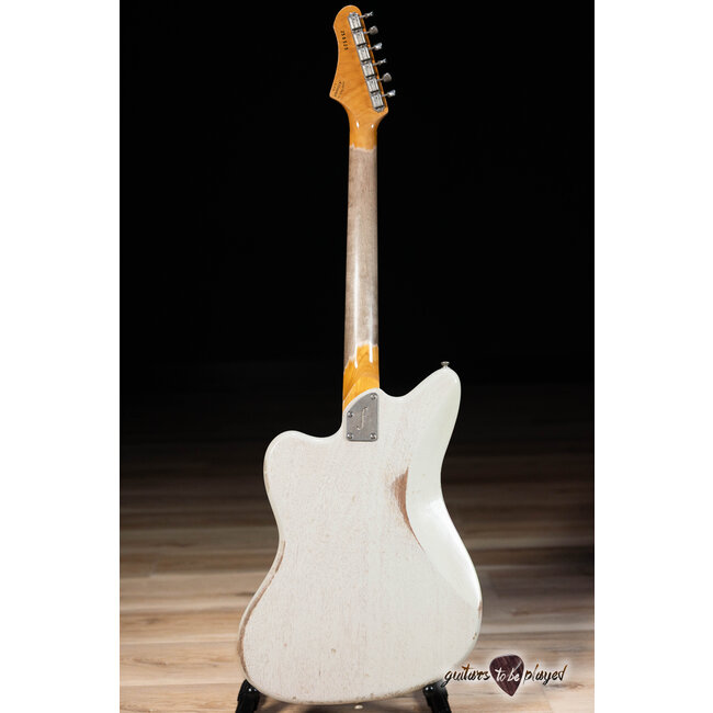 Fano JM6 Alt de Facto Mahogany Lollar P-90 Guitar w/ Bigsby – Driftwood