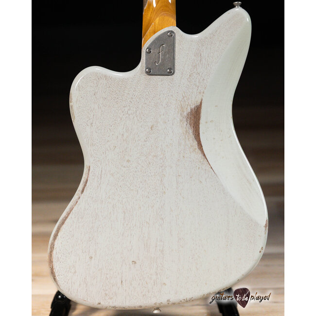 Fano JM6 Alt de Facto Mahogany Lollar P-90 Guitar w/ Bigsby – Driftwood