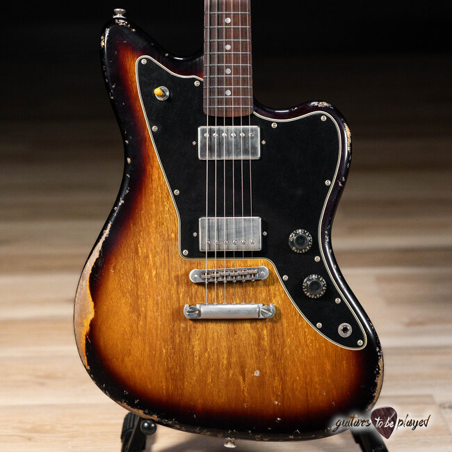 Fano JM6 Alt de Facto Mahogany Set Neck Lollar Imperial Guitar – Tobacco Burst