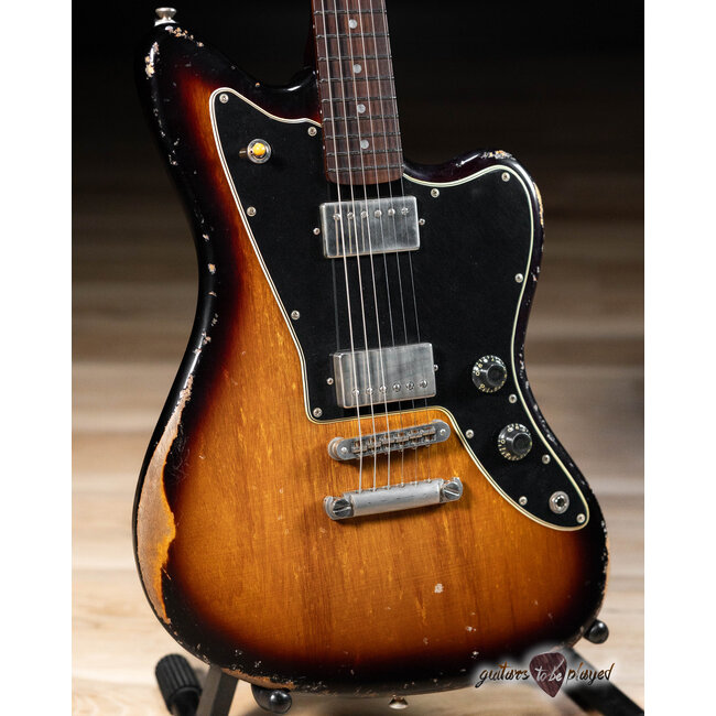 Fano JM6 Alt de Facto Mahogany Set Neck Lollar Imperial Guitar – Tobacco Burst