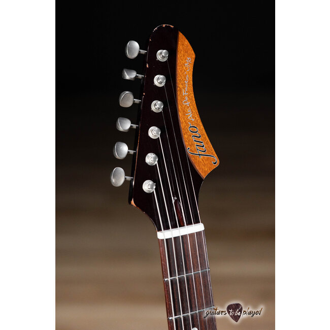 Fano JM6 Alt de Facto Mahogany Set Neck Lollar Imperial Guitar – Tobacco Burst