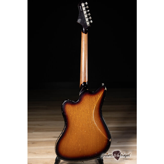 Fano JM6 Alt de Facto Mahogany Set Neck Lollar Imperial Guitar – Tobacco Burst