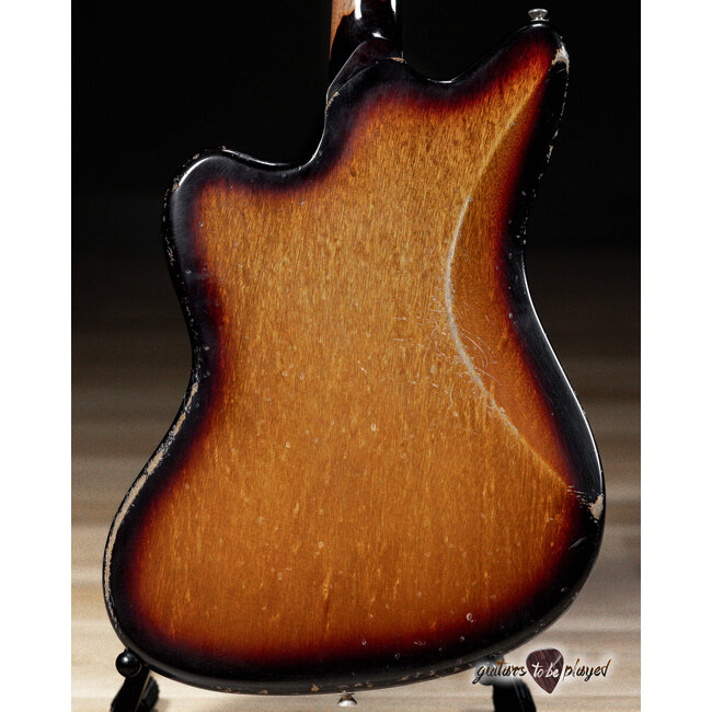 Fano JM6 Alt de Facto Mahogany Set Neck Lollar Imperial Guitar – Tobacco Burst