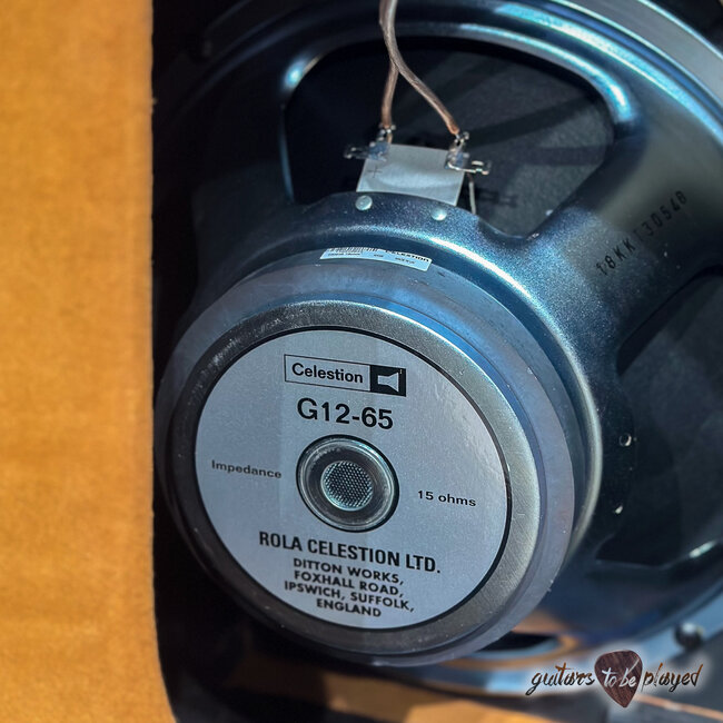 Amplified Nation Ampliphonix & Gain 50W Head & 212 Cab – Golden Brown Suede