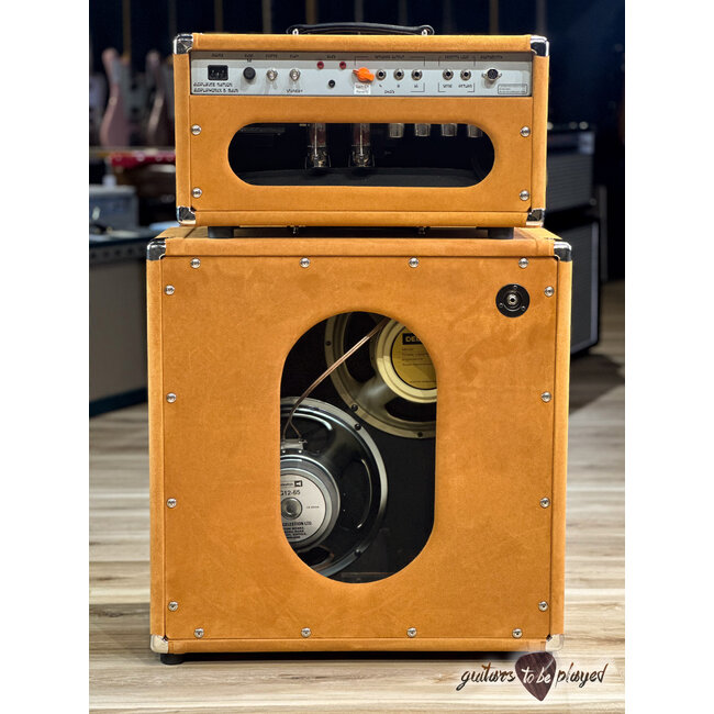 Amplified Nation Ampliphonix & Gain 50W Head & 212 Cab – Golden Brown Suede