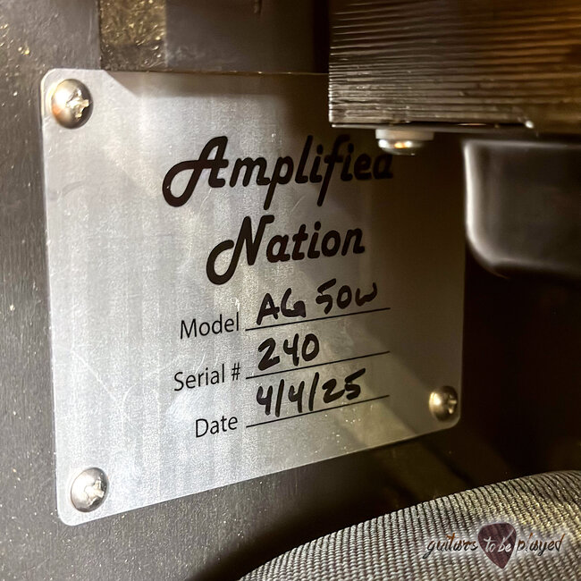 Amplified Nation Ampliphonix & Gain 50W Head & 212 Cab – Golden Brown Suede