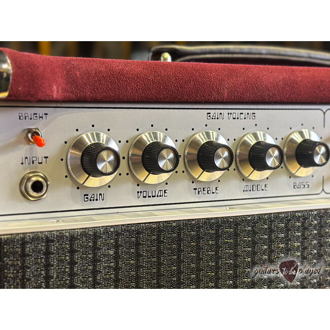 Amplified Nation Ampliphonix & Gain 50W Head & 112 Cab – Maroon Suede