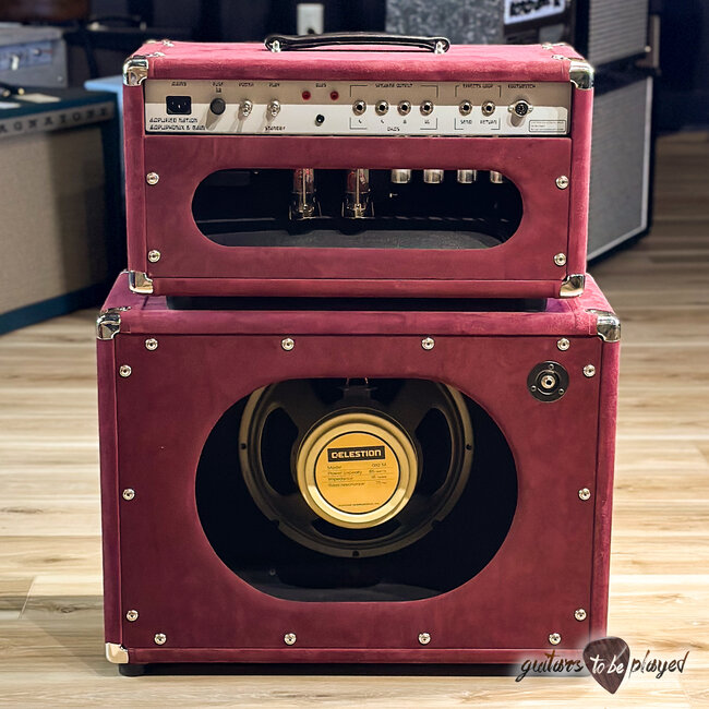 Amplified Nation Ampliphonix & Gain 50W Head & 112 Cab – Maroon Suede