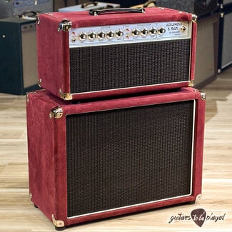 Amplified Nation Amplified Nation Ampliphonix & Gain 50W Head & 112 Cab – Maroon Suede