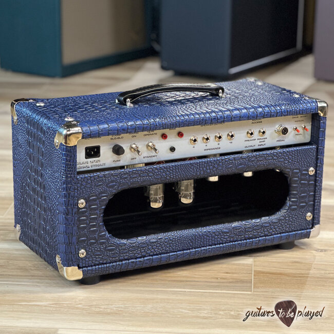 Amplified Nation Bombshell Overdrive 50W Head – Blue Croc