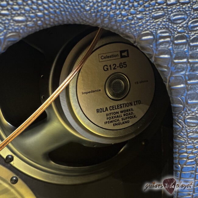 Amplified Nation Bombshell Overdrive 50W Head & 212 Cab – Blue Croc