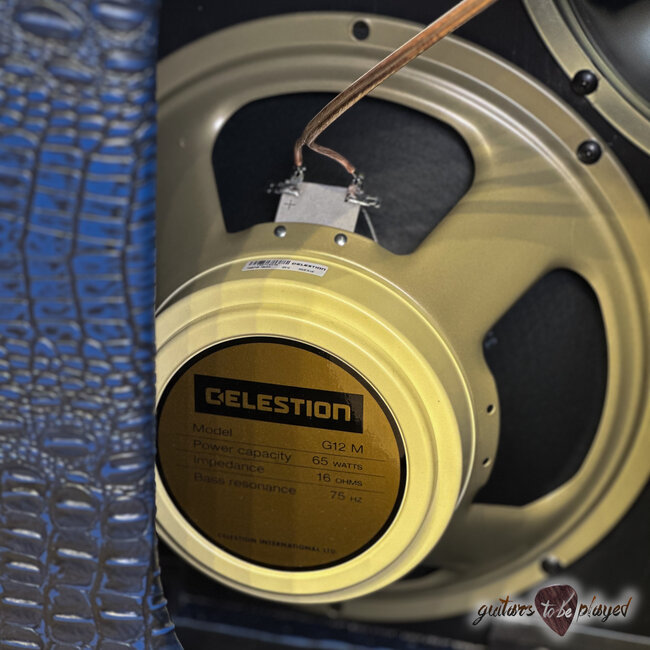 Amplified Nation Bombshell Overdrive 50W Head & 212 Cab – Blue Croc