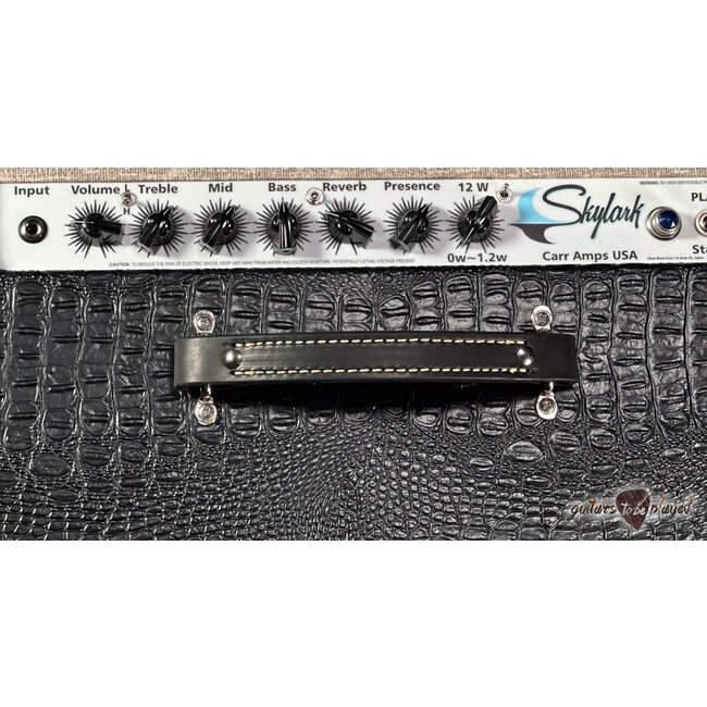 Carr Amps Skylark Special 12W 1x12” Combo – Black Gator/Slub