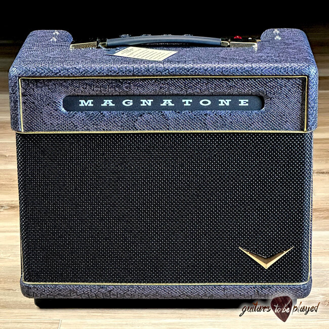 Magnatone Baby M-80 12-Watt Tube 1x10" Combo Amp w/ Cover – Slash Purple Python