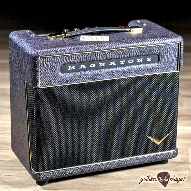 Magnatone Baby M-80 12-Watt Tube 1x10" Combo Amp w/ Cover – Slash Purple Python