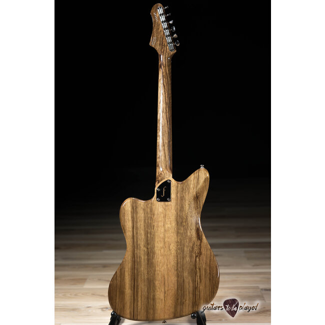 Fano JM6 Alt de Facto Black Limba Guitar w/ Suhr Thornbuckers & Bigsby – Natural