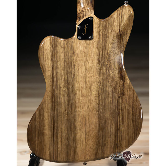 Fano JM6 Alt de Facto Black Limba Guitar w/ Suhr Thornbuckers & Bigsby – Natural