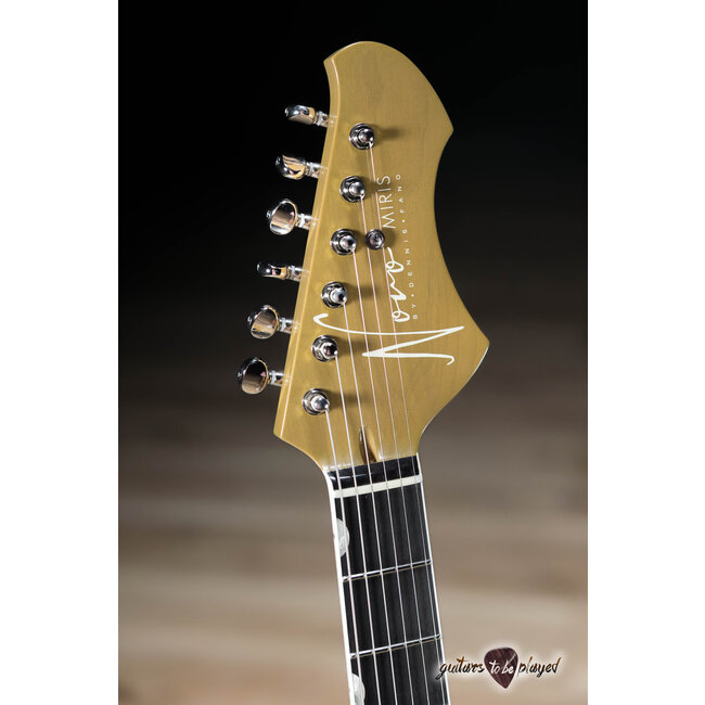 Novo Signature Miris J Semi-Hollow w/ TV Jones Zoom'Trons – Royal Olive Burst