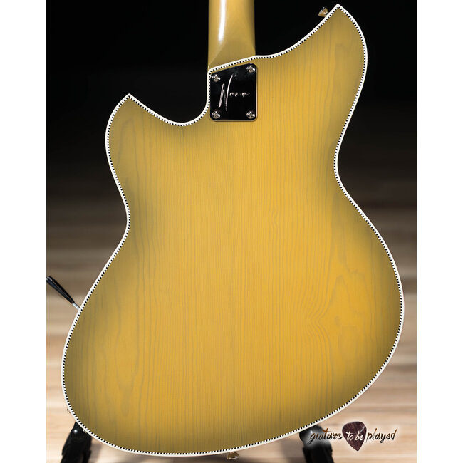 Novo Signature Miris J Semi-Hollow w/ TV Jones Zoom'Trons – Royal Olive Burst