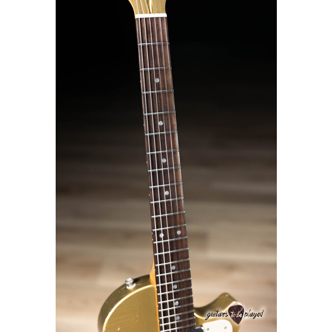 Fano SP6 ADF Gold Top Lollar Low-Wind P90/Vintage T Comp Bridge with Bigsby B5 & Hard Case