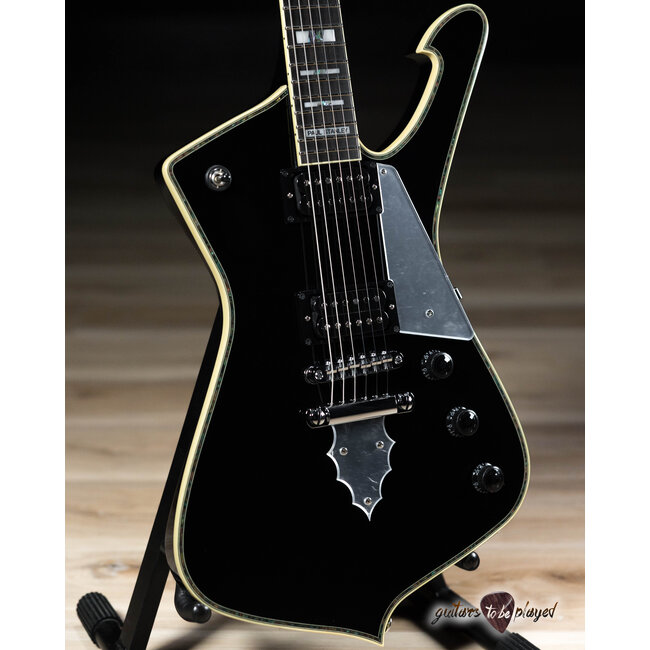 Ibanez PS10 Paul Stanley Signature Guitar w/ Case – Black
