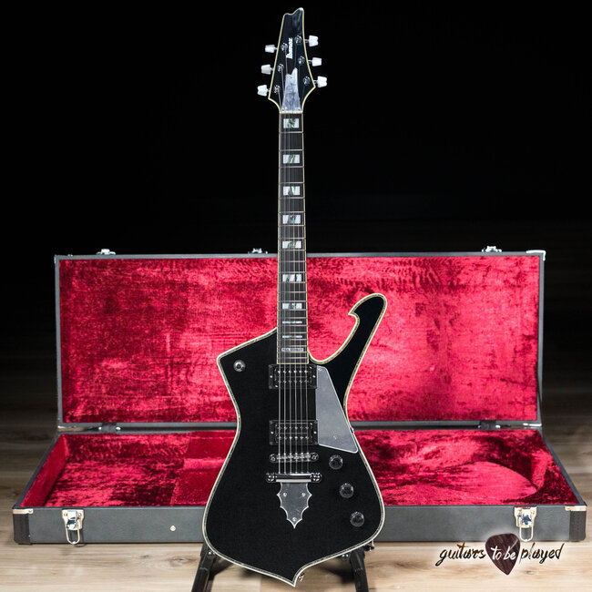 Ibanez PS10 Paul Stanley Signature Guitar w/ Case – Black