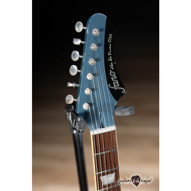 Fano PX6 Alt de Facto Mahogany Set Neck Guitar w/ Lollar Imperials – Pelham Blue