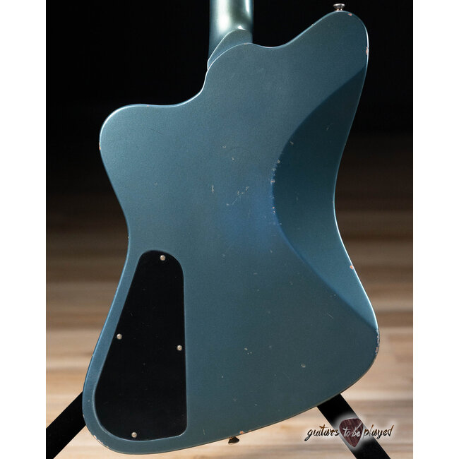 Fano PX6 Alt de Facto Mahogany Set Neck Guitar w/ Lollar Imperials – Pelham Blue